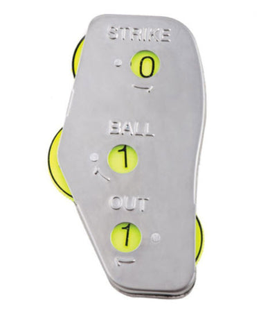 Indicators:  3-Way Metal Umpire's Indicator (BB-3M)