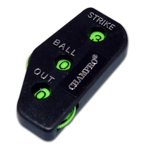 Indicators:  3-Way Plastic Umpire Indicator (BB-3P)
