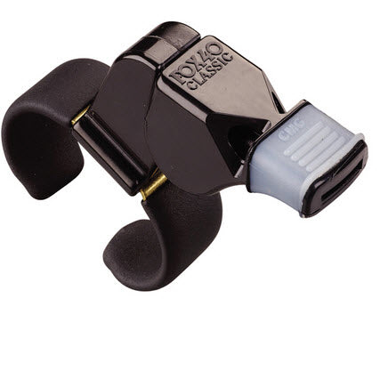 Whistles:  Fox 40 Classic Fingergrip CMG Whistle (FF-9609)