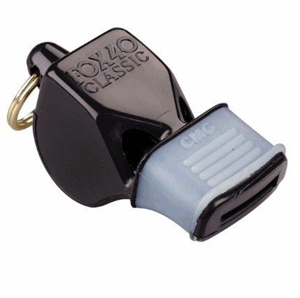 Whistles:  Fox 40 Classic CMG Whistle (FF-9600)