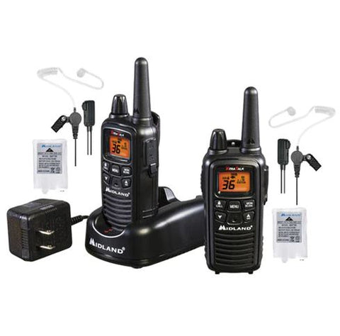 Crew Communications System:  Set of two Midland Radios w/Transparent Headsets (FB-CCS)