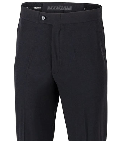 Pants: Smitty Side Seam Pocket Flat Front Standard Fit Referee Pants (PT-2S)