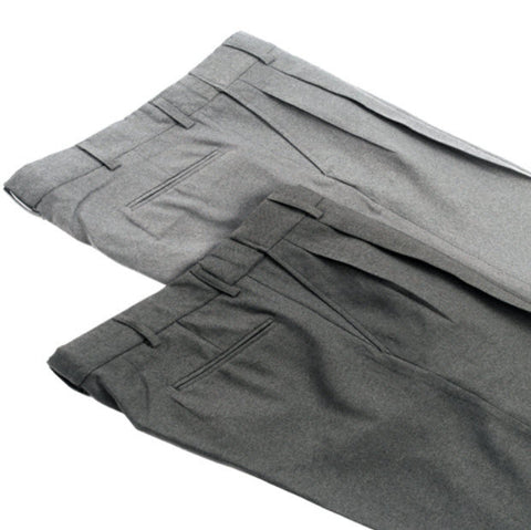 Pants:  Smitty Pleated Combo Umpire Pants -- Heather or Charcoal Grey (PT-SCE)