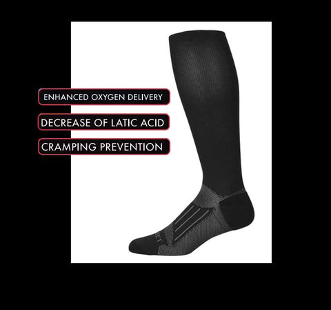 Socks:  Pro Feet Over the Calf Compression Socks (SK-5)