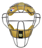 Face Mask:   Wilson MLB Titanium Umpire Mask (FM-WTitanium)