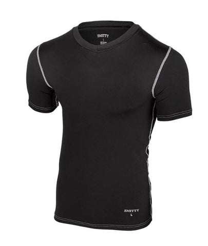 Under Garments: Smitty V-Neck Compression Shirt (ST883V)