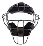 Face Mask:  +POS® ZRO-G Lightweight Pro Umpire Mask with Cool Mesh Pads (ZRO-G MBK)