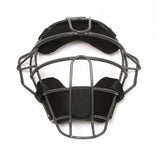 Face Mask:  +POS® ZRO-G Lightweight Pro Umpire Mask with Cool Mesh Pads (ZRO-G MBK)