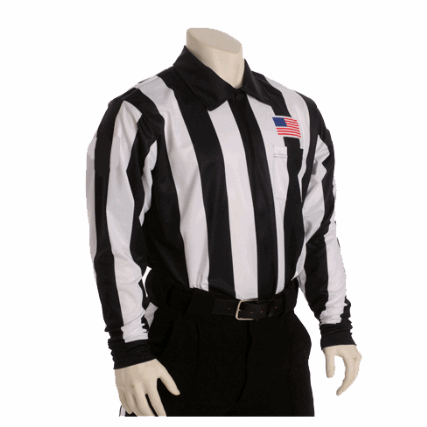 Shirts:  Smitty Kern County MADE IN THE USA 2 ¼"-Striped Dye-Sublimated L/S Premium Football Shirt (KC-214L)