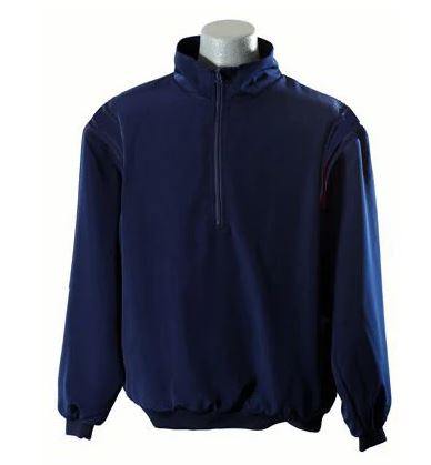 Jackets:  Smitty Solid Navy 1/2 Zip Pullover Umpire Jacket (CW-321)