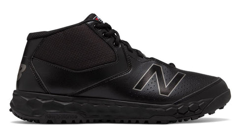 Shoes: New Balance 950v3 Solid Black Mid-Cut Field Shoe -- D, EE or EEEE Widths (SH-950M3)